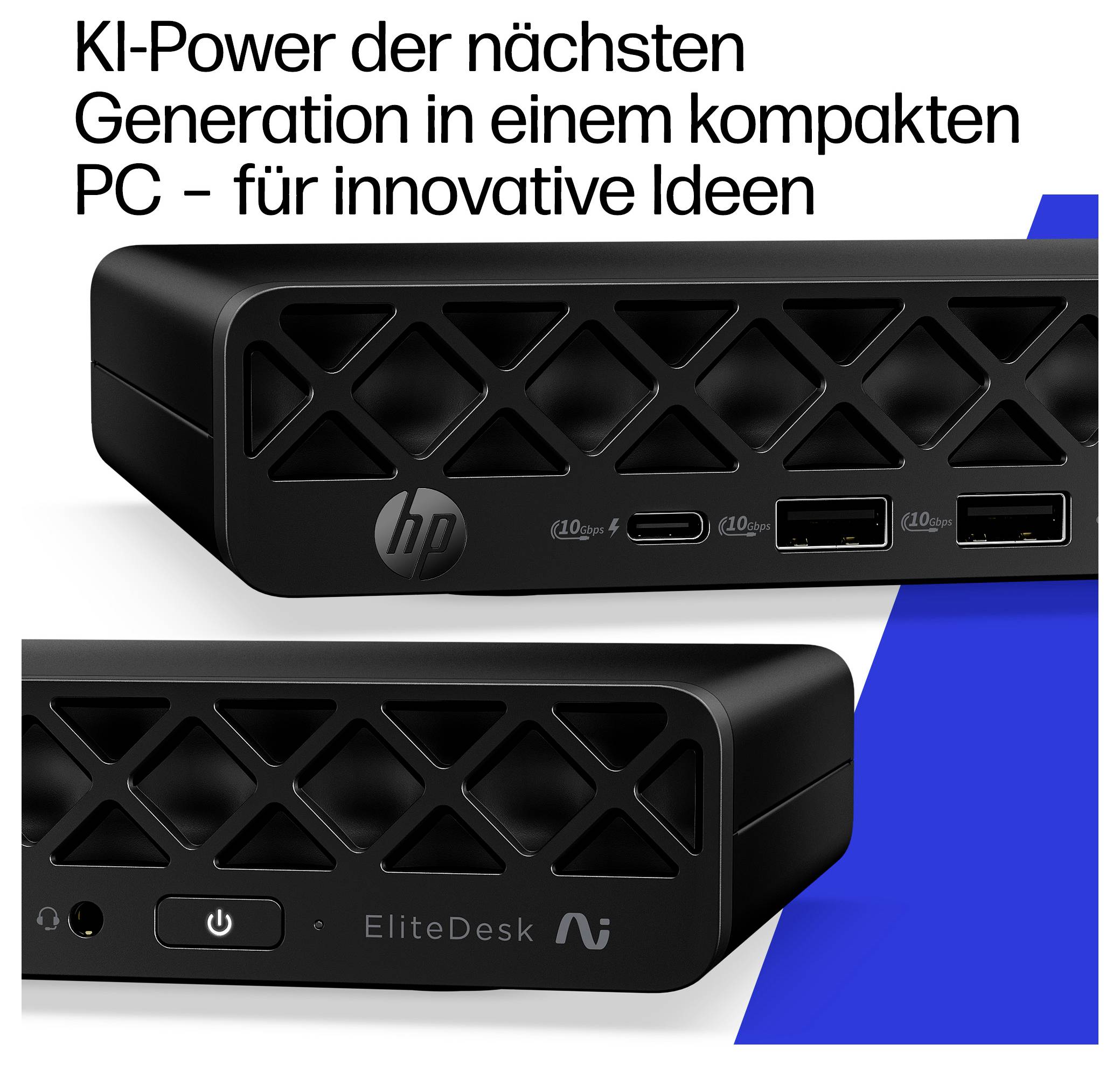 HP Workstation Mini PC EliteDesk 8 Mini G2a RAI5 16/512GB AMD Ryzen AI 5 4.5GHz 16GB RAM 512GB SSD AMD AMD Radeon Graphics D