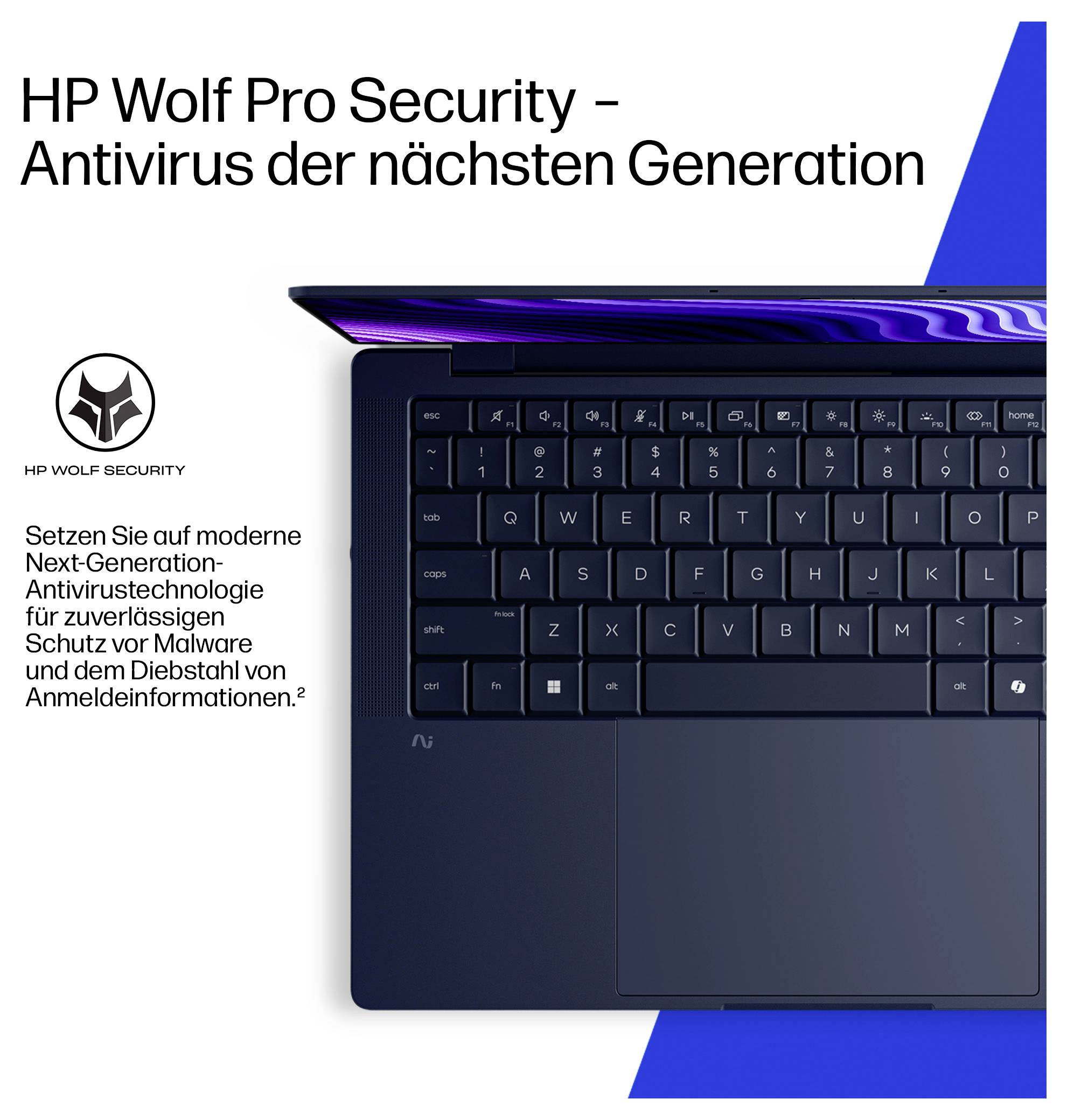 HP Workstation Mini PC 35.6 cm (14 Zoll) 3K 32 GB RAM 1 TB SSD Deutsch, QWERTZ Qualcomm Qualcomm Adreno Blau DL9Z2ET