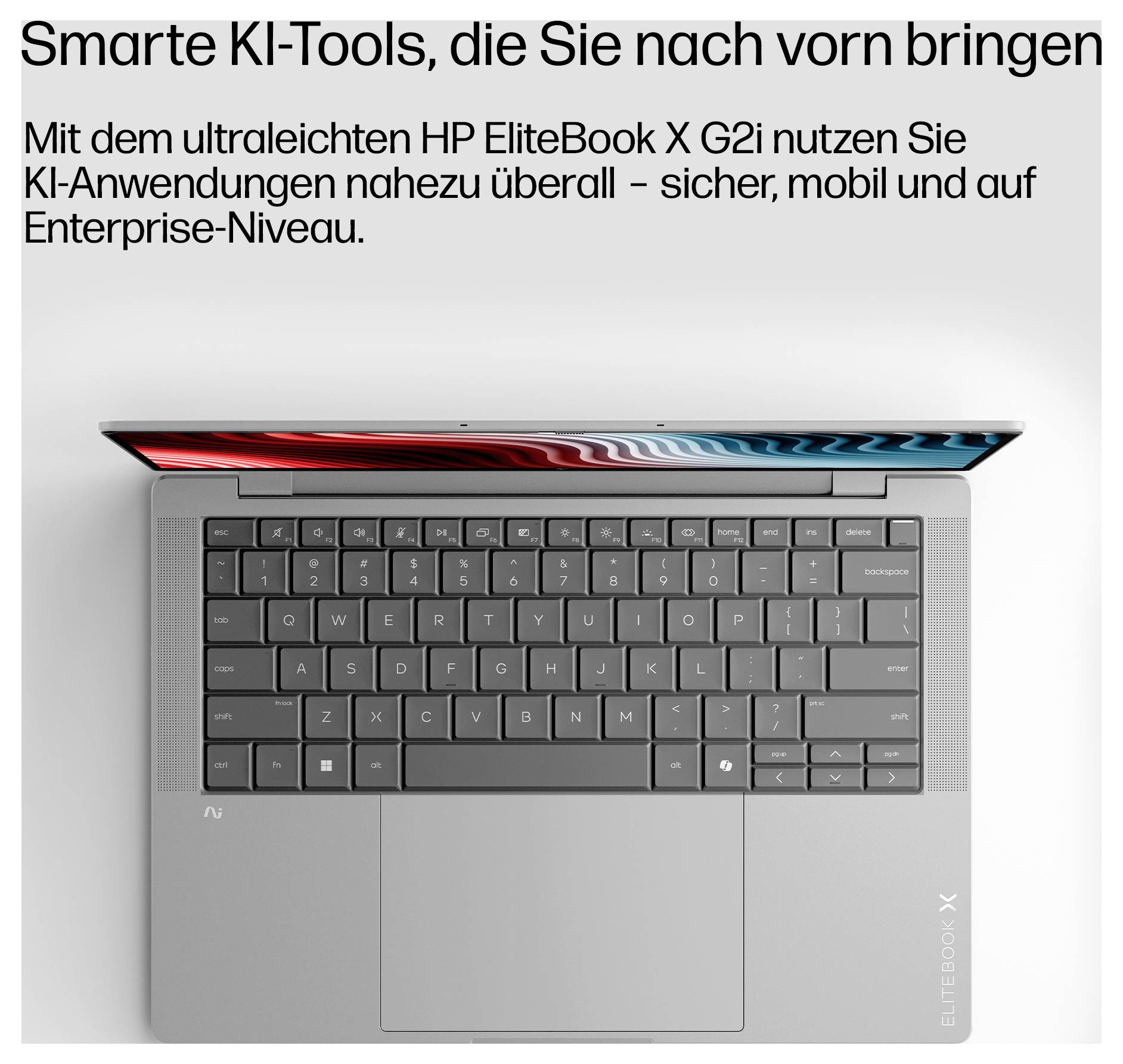 # HP EliteBook X G2Sichere, mobile Enterprise-AI-Tools für Ihr Unternehmen.