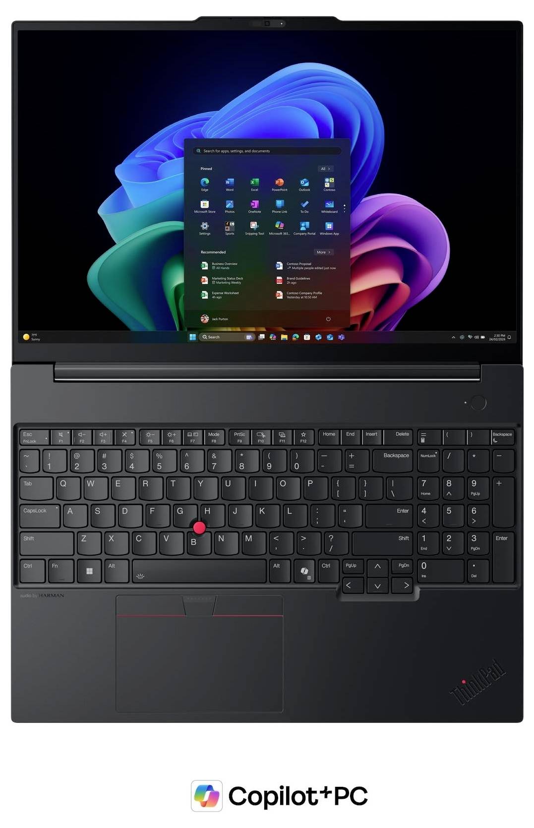 Lenovo Notebook ThinkPad E16 G4 40.6cm (16 Zoll) WUXGA Intel® Core™ Ultra 7 355 32GB RAM 512GB SSD Deutsch, QWERTZ Intel Intel®