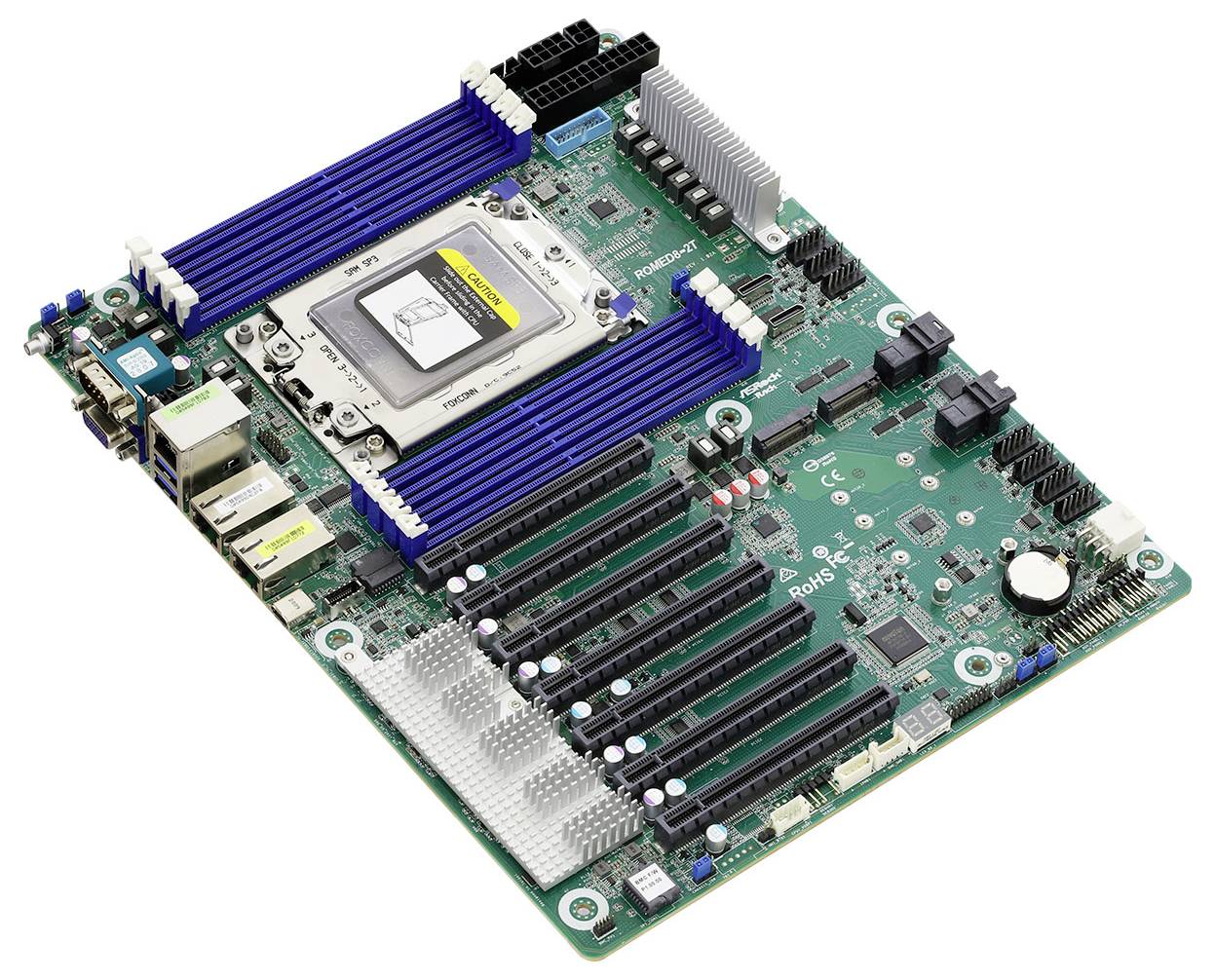 ASRock Rome D8-2T Mainboard Sockel (PC) AMD® LGA 4094 Formfaktor (Details) ATX