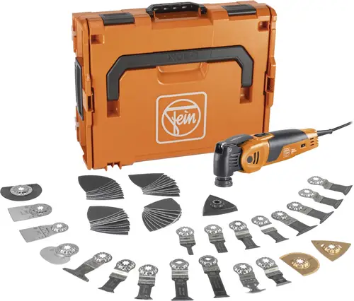 Fein 72296865000 Multitool inkl. Koffer, mit Zubehör 400 W