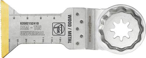 Fein 63502152410 Blech, Aluminium, Kupfer, Holz, Gipskarton, plastic