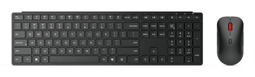 Lenovo Pro Combo 6000 Kabellos Tastatur, Maus-Set Deutsch, QWERTZ Schwarz