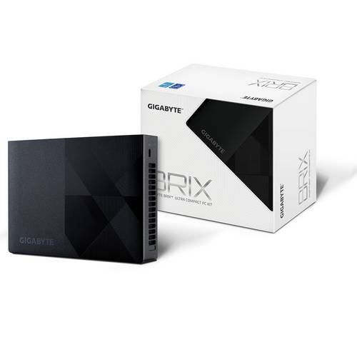 Gigabyte Mini PC Intel® N N200 3.7 GHz 16 GB RAM 500 GB SSD Windows® 11 Pro Intel Intel BRIX BNIP-2