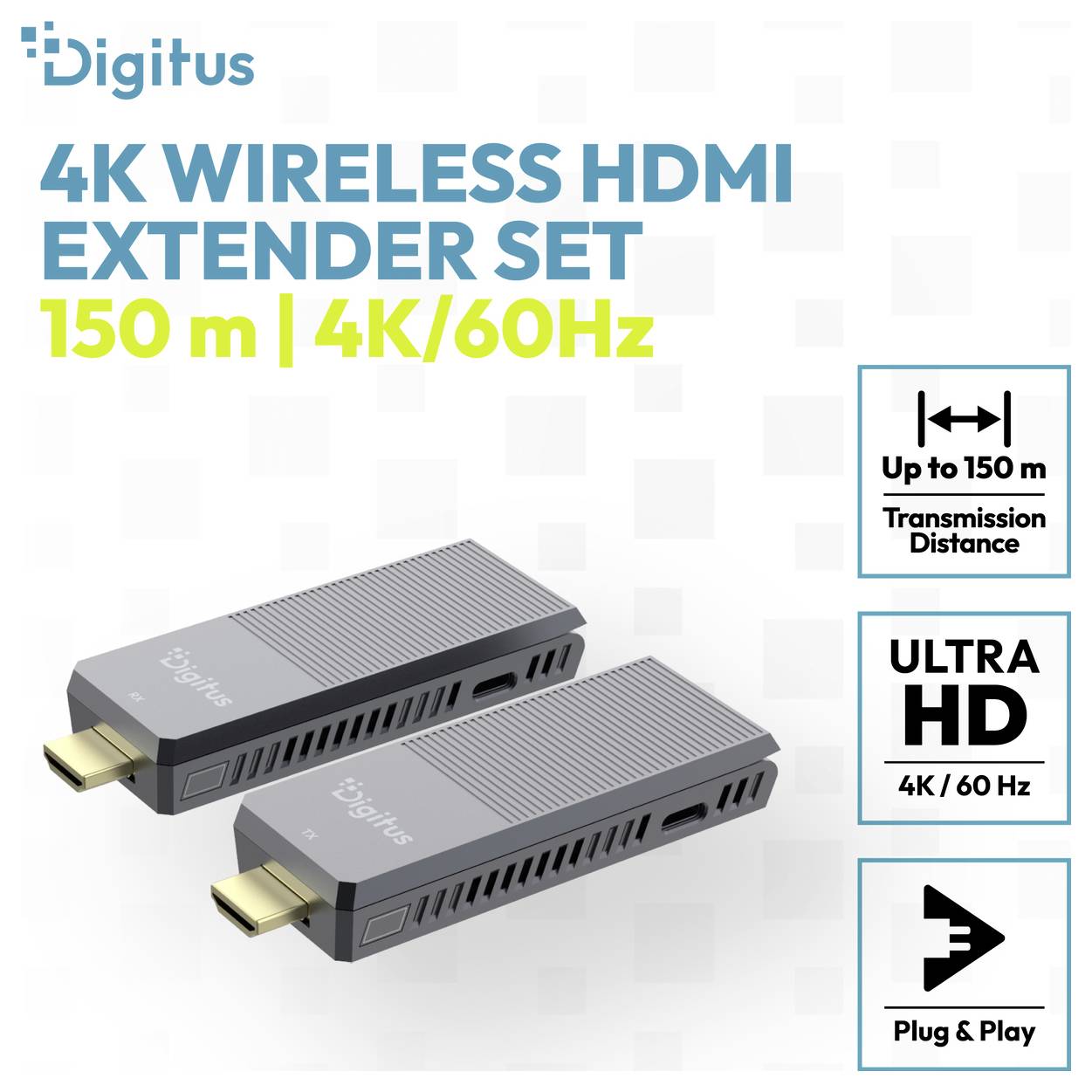 Digitus HDMI®, HDMI® Eingang 150m