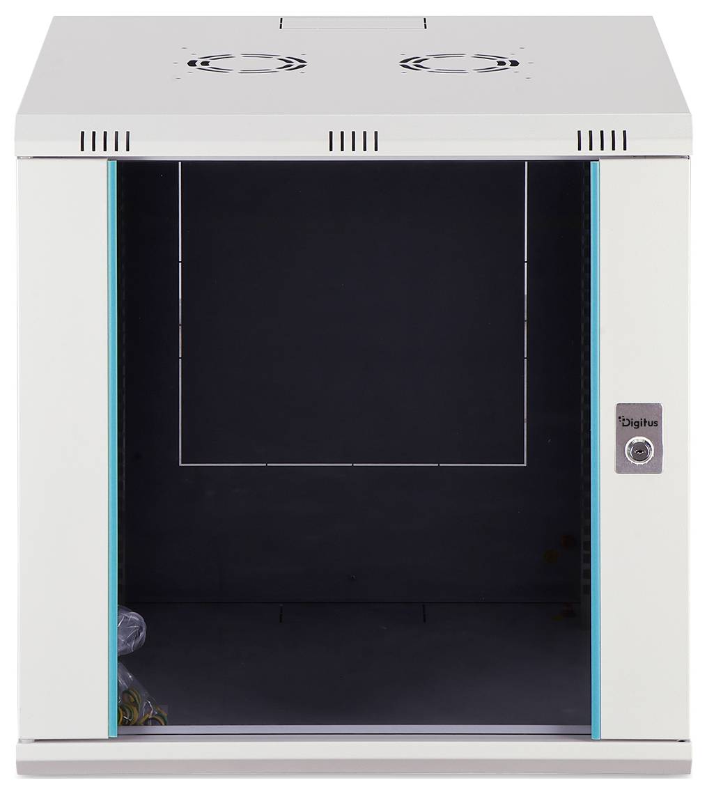 Digitus DN-37110 19 Zoll Netzwerkschrank 12 HE Grau, Grau (RAL 7035), Lichtgrau, Lichtgrau (RAL 7035)