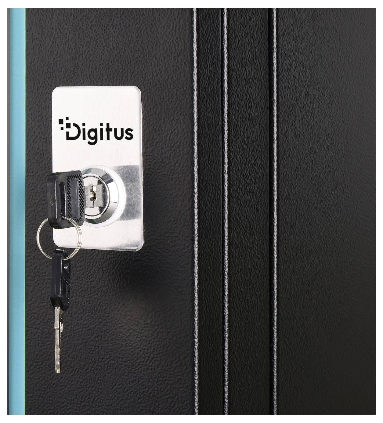 Digitus DN-37111 19 Zoll Netzwerkschrank 12 HE Schwarz, Schwarz (RAL 9005)
