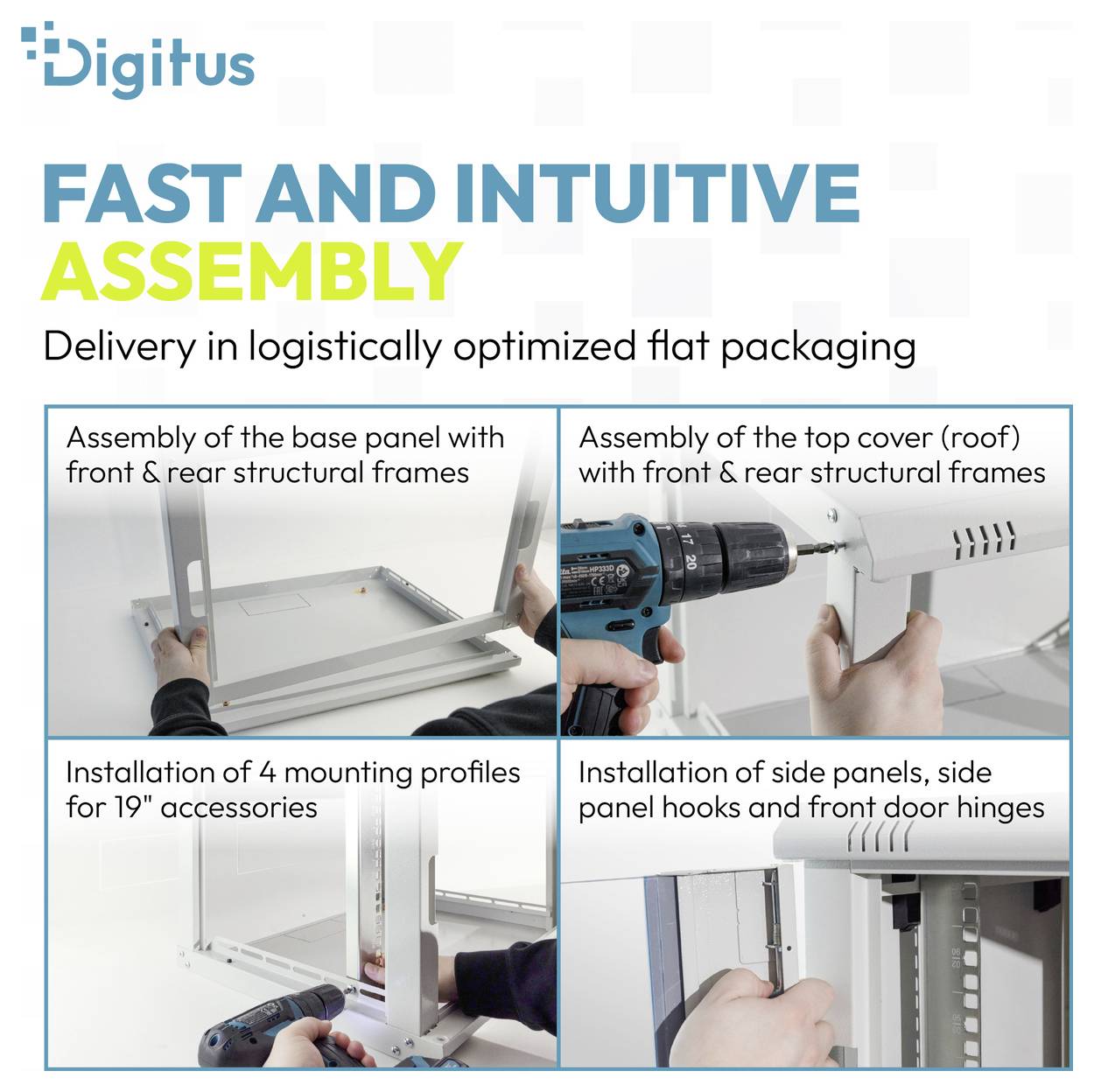 Diagramm zeigt „Schnelle und intuitive Montage