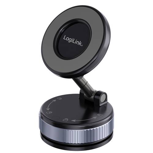 LogiLink AA0198 Handy Ständer Schwarz, Aluminium