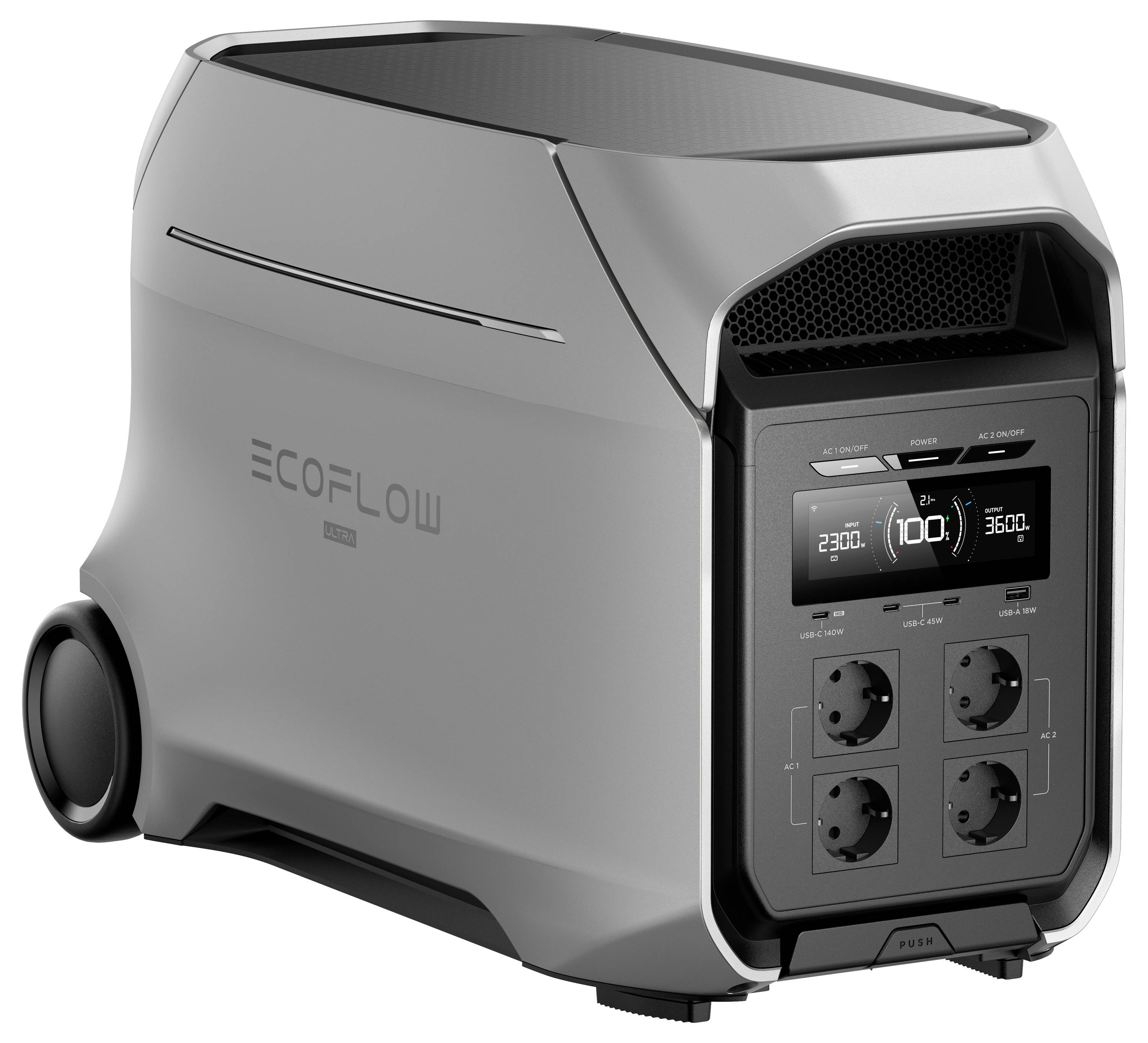 ECOFLOW DELTA 3 Ultra Plus Powerstation Silber