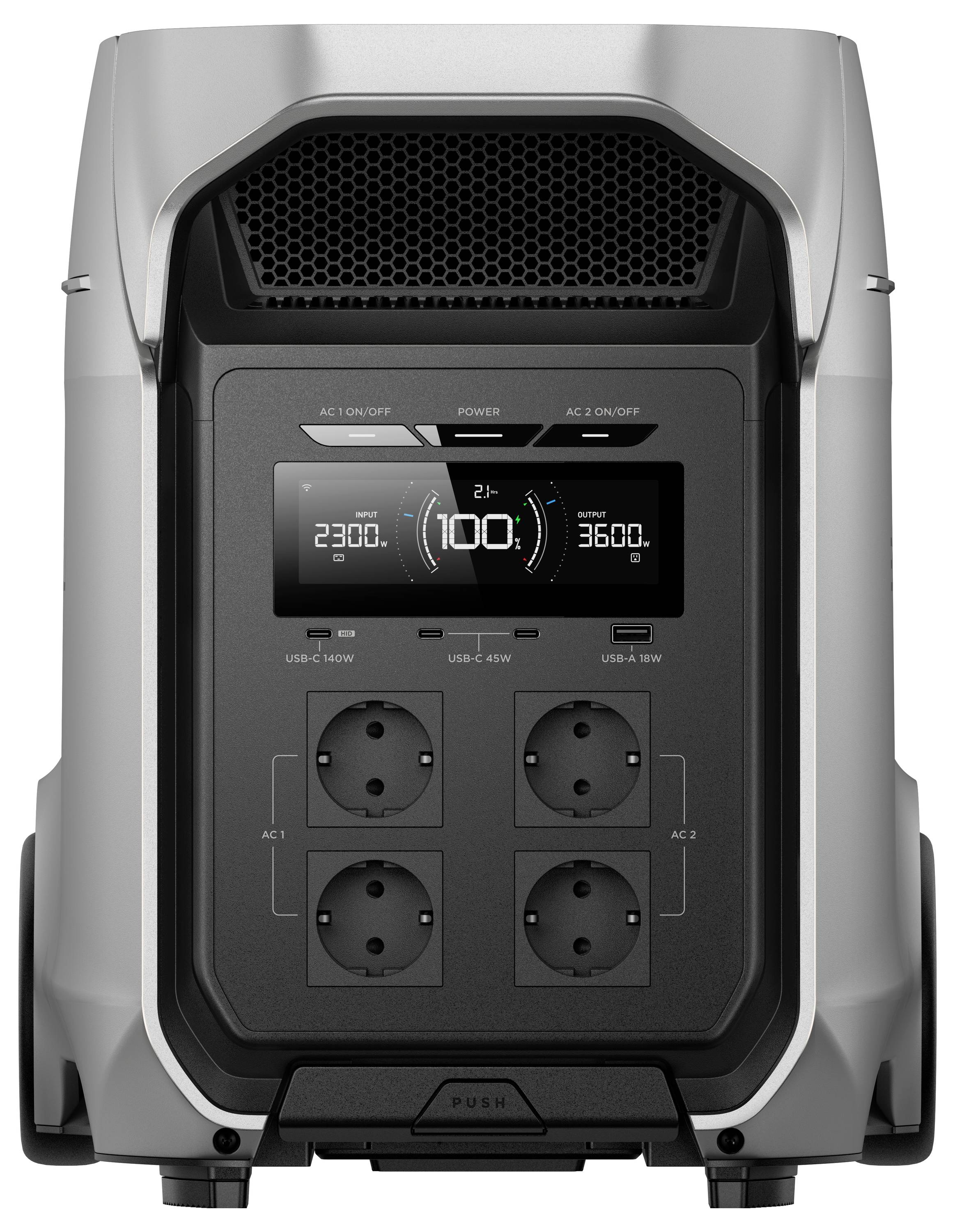 ECOFLOW DELTA 3 Ultra Plus Powerstation Silber