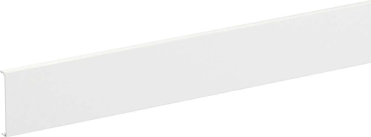 Lange weiße rechteckige Schachtel oder Stab, der in Perspektive auf einem einfachen Hintergrund dargestellt ist.