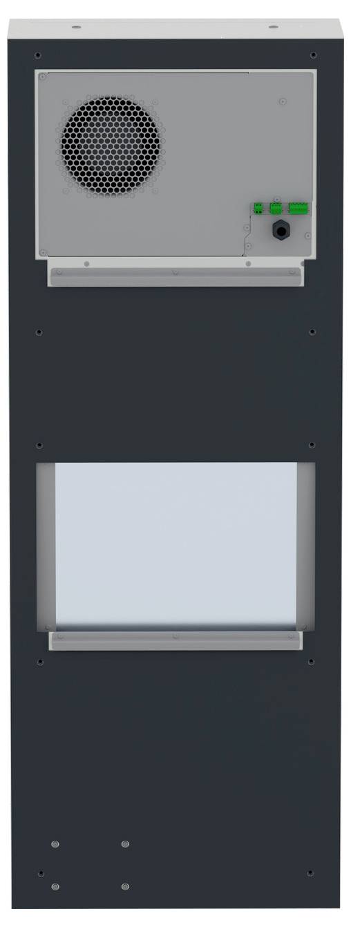 Schneider Electric NSYCU4K3P4DG Wandanbau-Kühlgerät 380 - 460V 4000W (B x H x T) 490 x 1300 x 250mm 1St.