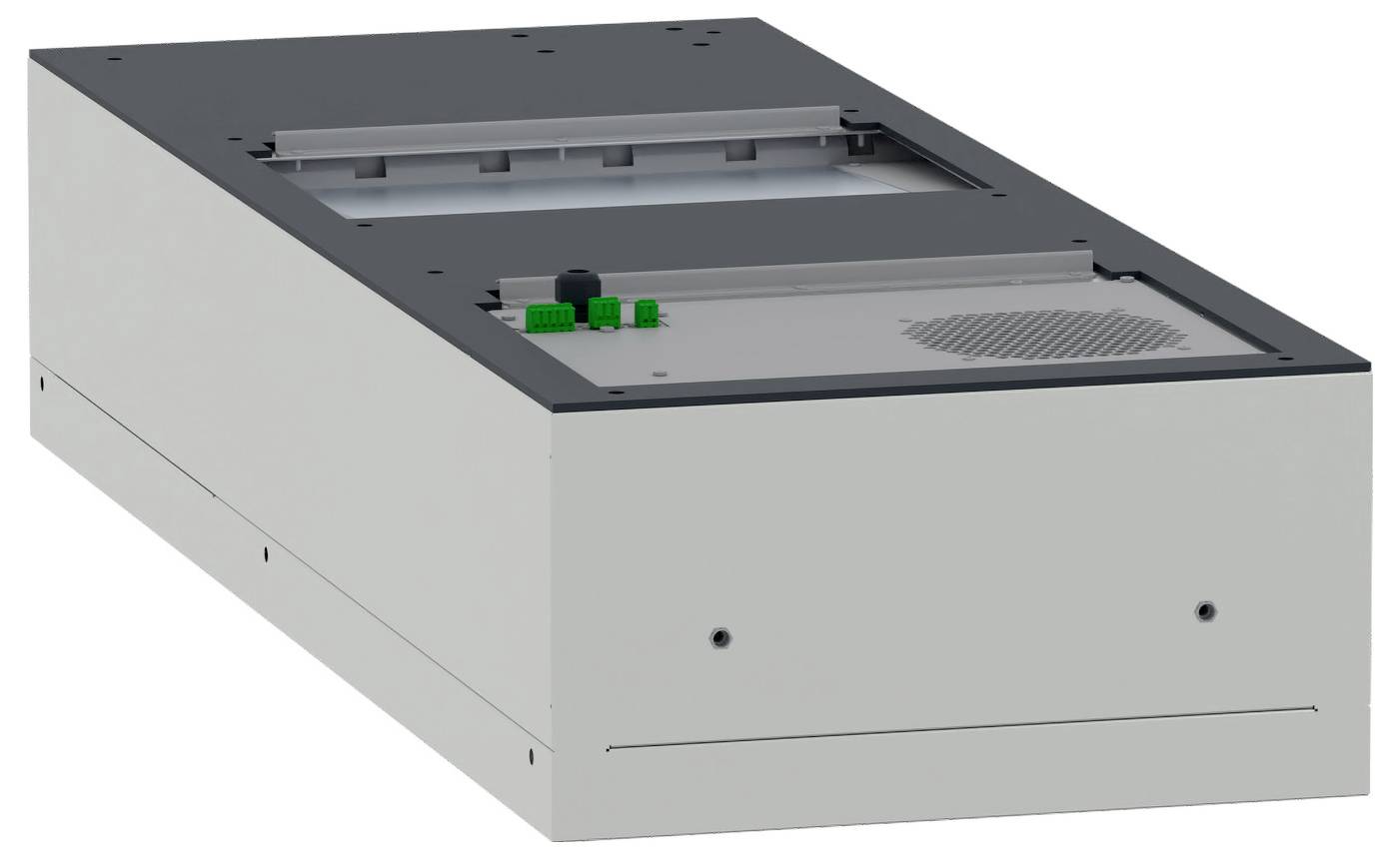 Schneider Electric NSYCU4K3P4DG Wandanbau-Kühlgerät 380 - 460V 4000W (B x H x T) 490 x 1300 x 250mm 1St.
