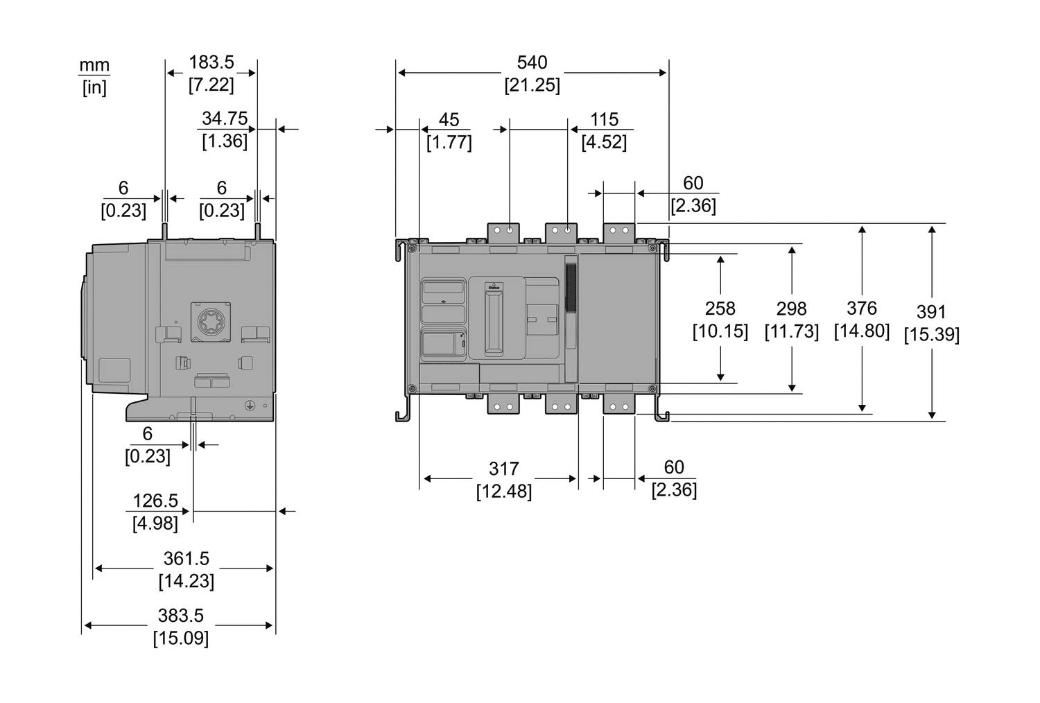 Schneider Electric TA1AD3L10H4TPE Leistungsschalter 1St.