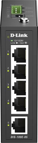 D-Link 5-Port Fast Ethernet Industrial Unmanaged Switch