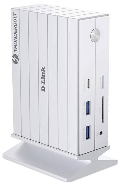 D-Link Thunderbolt™ 4 Dockingstation Unterstützt 8K@30Hz (1x) / 4K@30Hz (2x), USB-C® Power Delivery