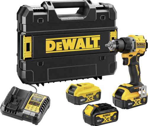 DEWALT DCD794P2T-QW Akku-Bohrschrauber inkl. 2. Akku + Ersatzakku DCB182-XJ gratis