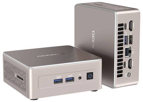 GEEKOM Mini PC A5 AMD Ryzen 5 7530U 4.5 GHz 16 GB RAM 512 GB SSD AMD Radeon Graphics Win 11 Pro Min