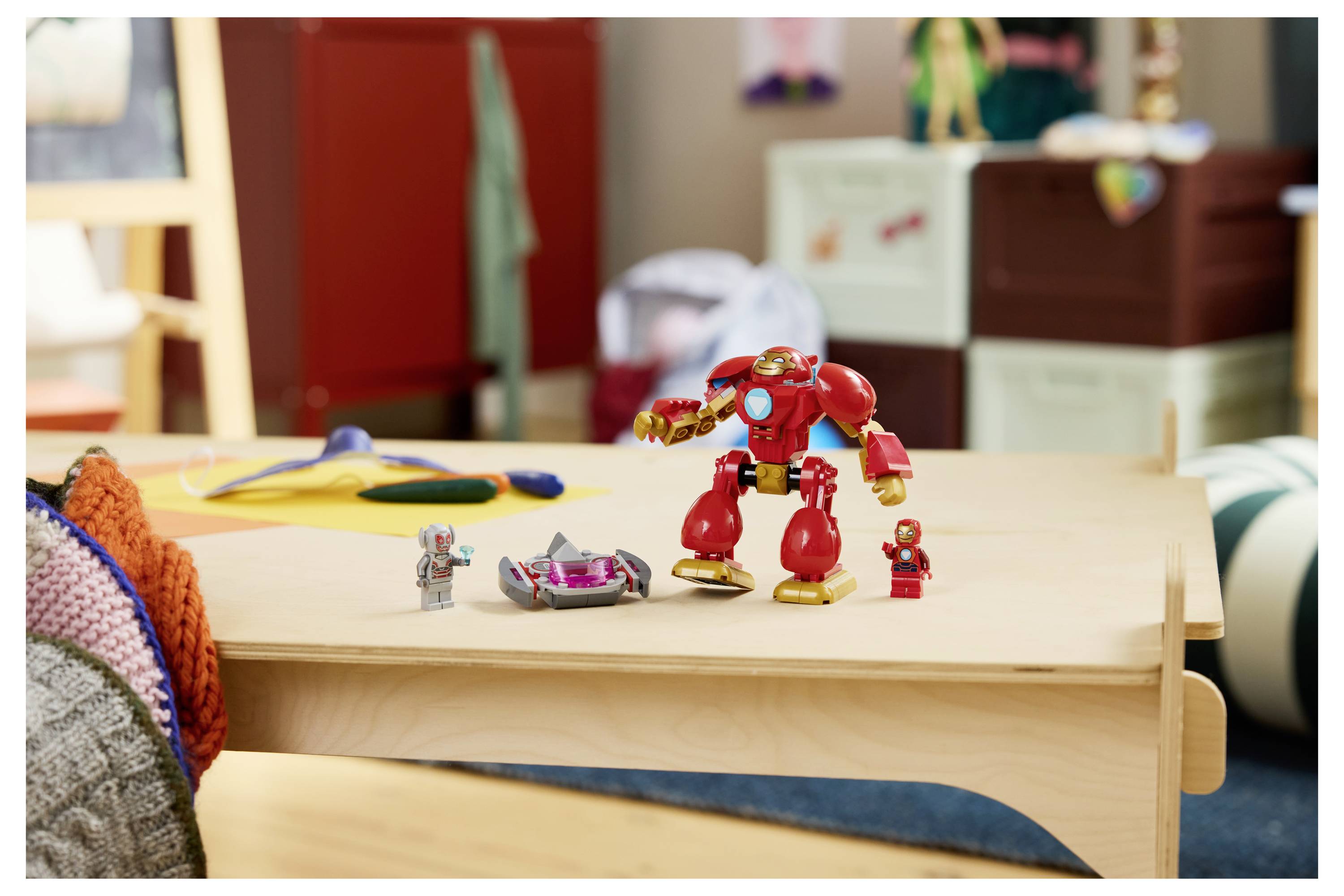 11209 LEGO® DISNEY Marvel Iron Man und Seine Fantastischen Freunde Ultron vs. Iron Man; Bauspielzeug mit 2 Minifiguren, ein Mech