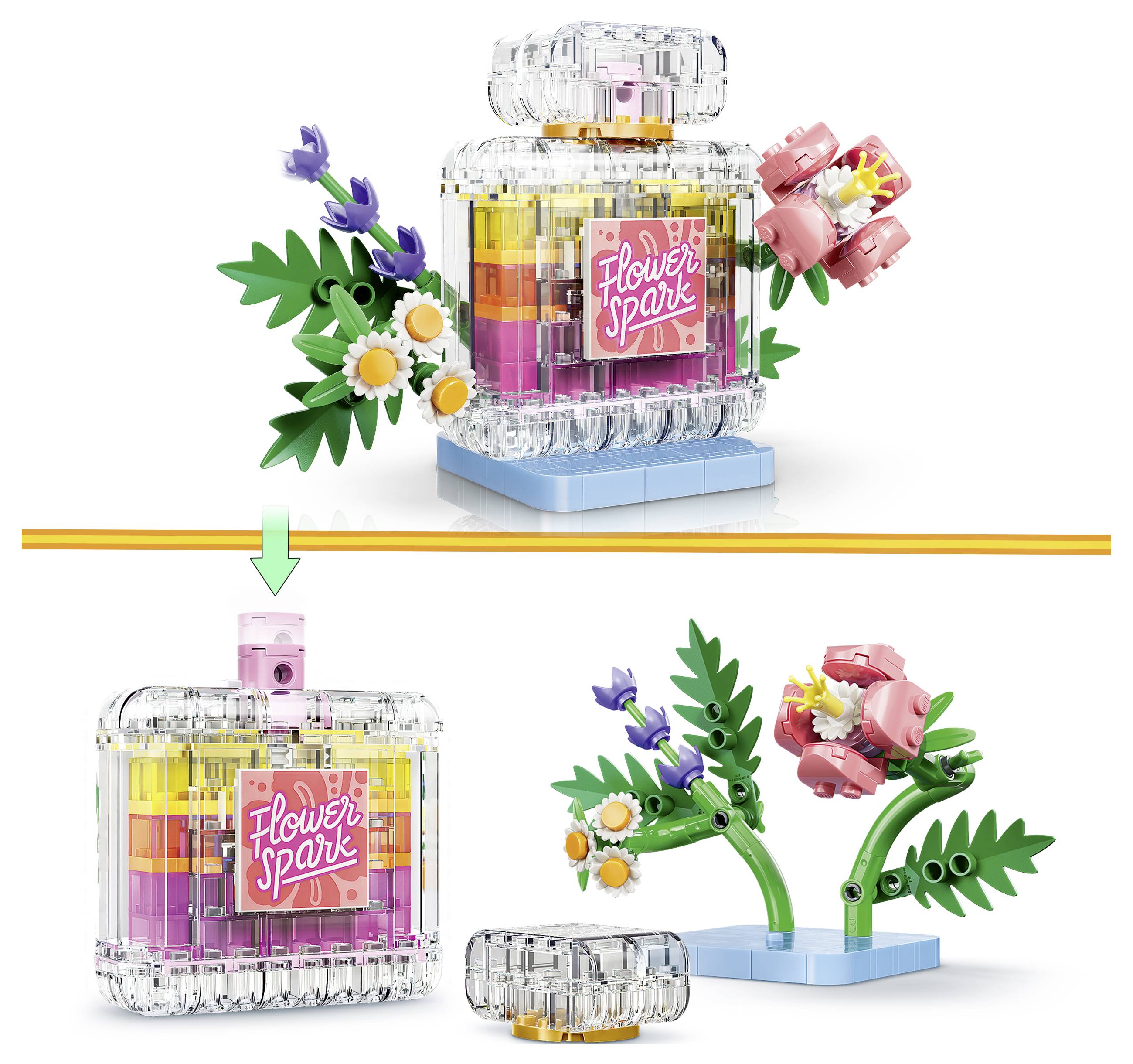 Spielzeug-Parfümflasche „Flower Spark