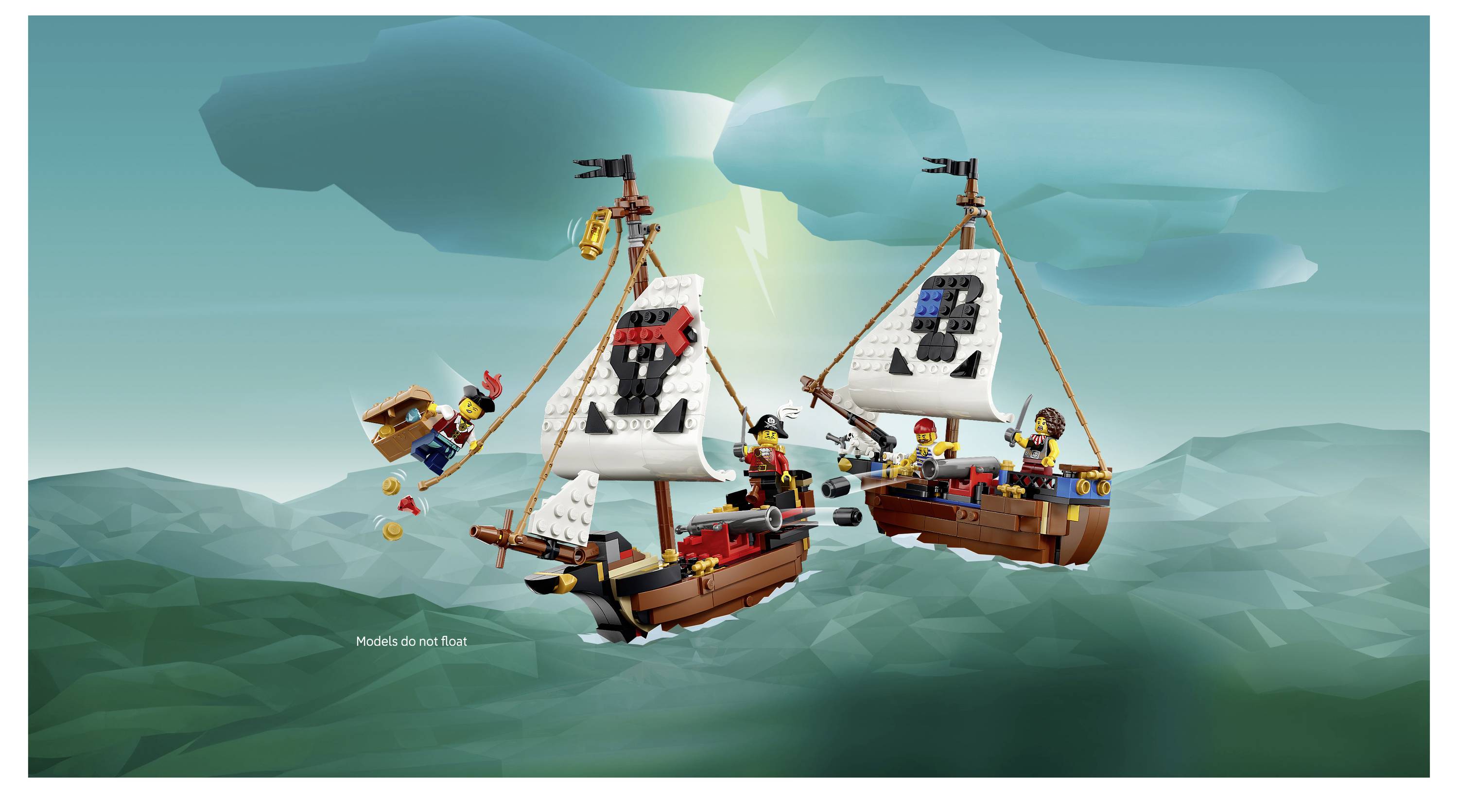 Ein Kind baut ein LEGO-Modell nach Papieranleitung, während ein Tablet auf einem violetten Tisch eine entsprechende 3D-Montageanleitug zeigt.