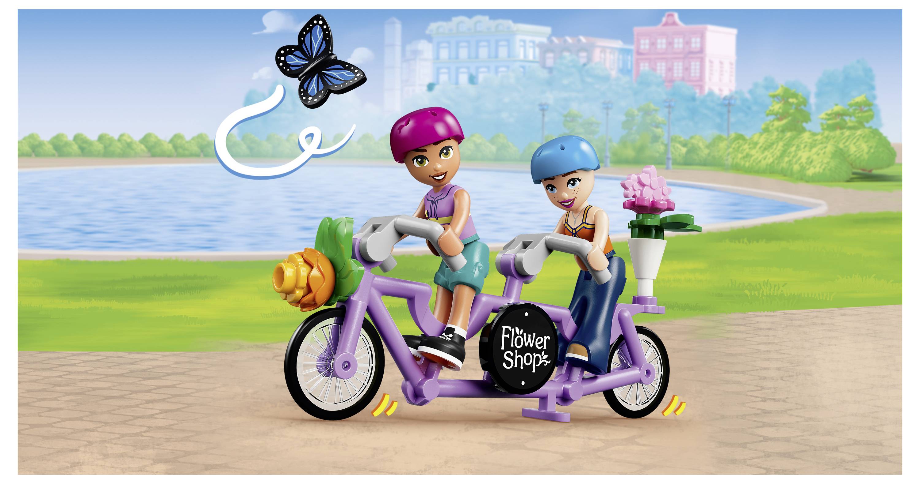 42693 LEGO® FRIENDS Rollenspiel-Spielzeugladen mit 2 Minifiguren, Blumenarrangements und Blumensträußen
