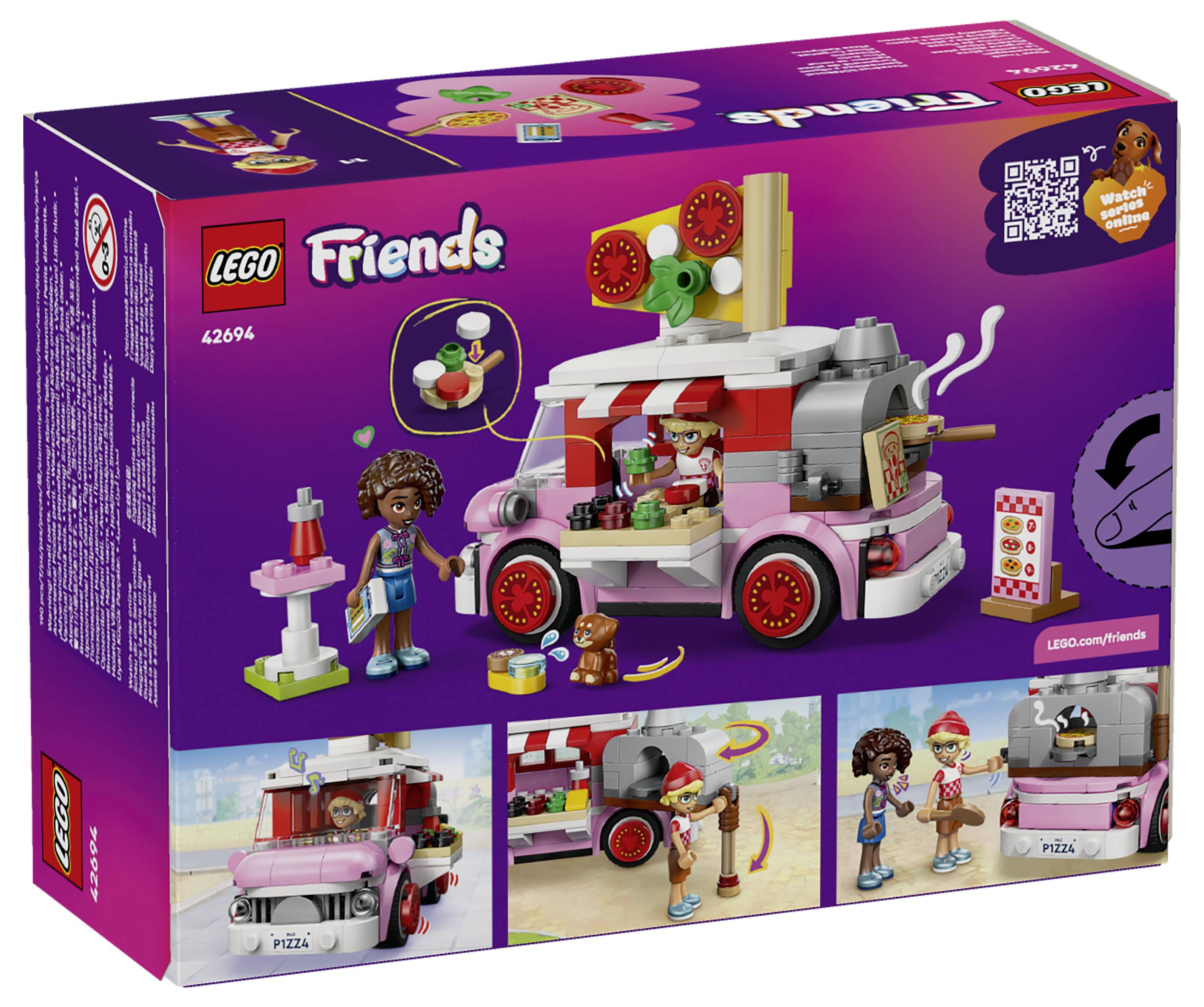 42694 LEGO® FRIENDS Pizza-Lieferwagen Bau- und Spielset für Kinder ab 6 Jahren