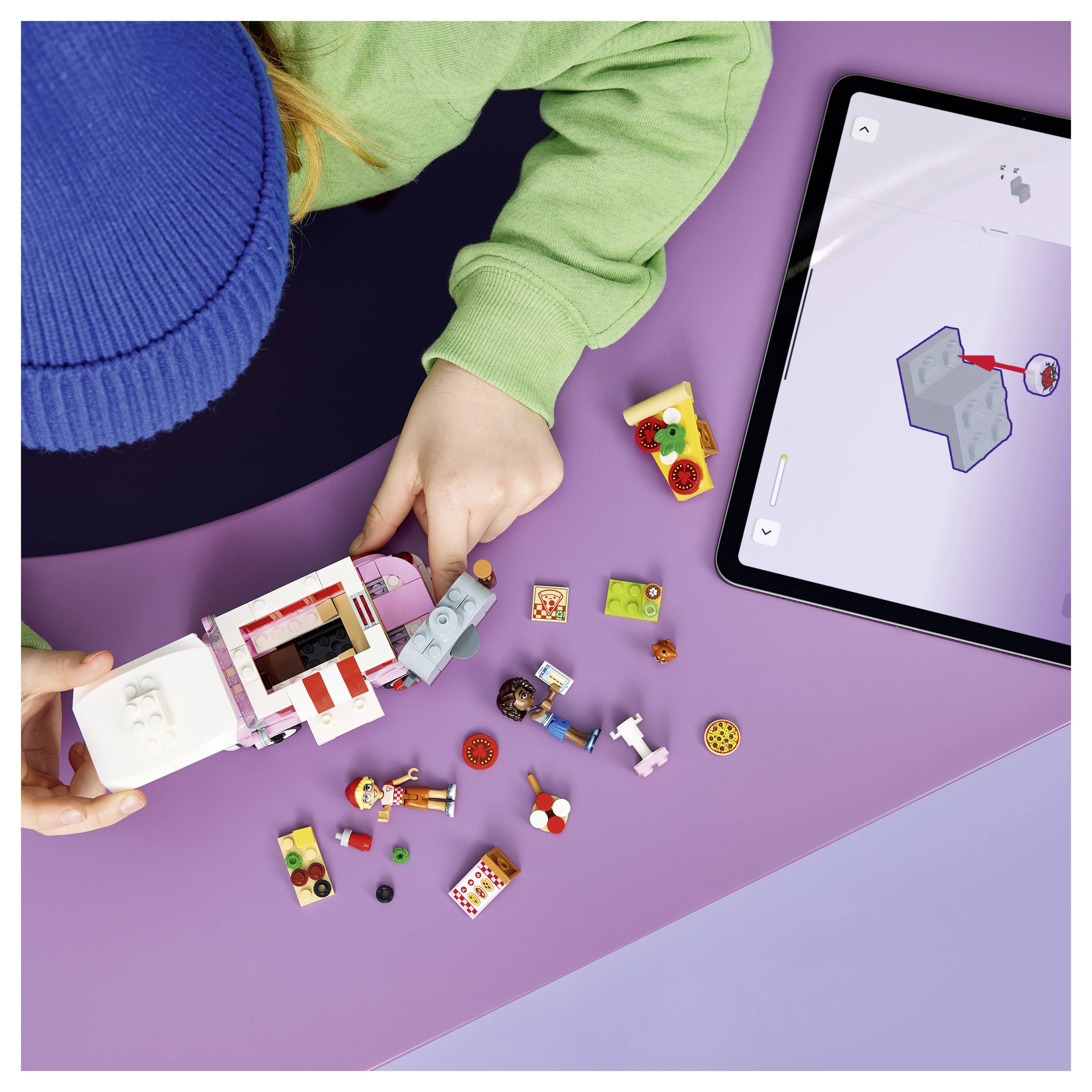 42694 LEGO® FRIENDS Pizza-Lieferwagen Bau- und Spielset für Kinder ab 6 Jahren