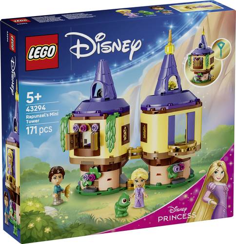 43294 LEGO® DISNEY Princess Rapunzels Mini-Turm mit Rapunzel, Flynn und Pascal