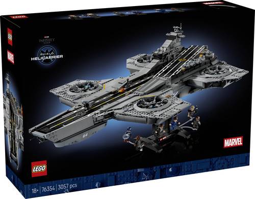76354 LEGO® MARVEL SUPER HEROES S.H.I.E.L.D.-Helicarrier  Bauset zum Sammeln für erwachsene Fans