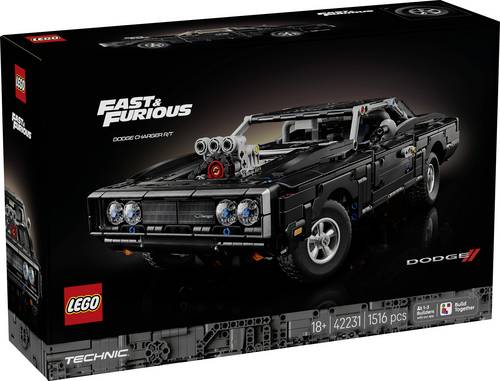 42231 LEGO® TECHNIC Bauset für Erwachsene  Lenkung, Radaufhängung, V8-Motor und 2 NOS-Flaschen