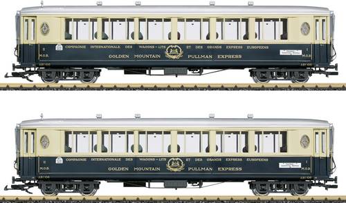 LGB L36661 G Salonwagen-Set 2 Golden Mountain Pullman Express