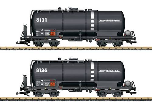 LGB L47835 G Kesselwagen-Set der RhB der Serie Za