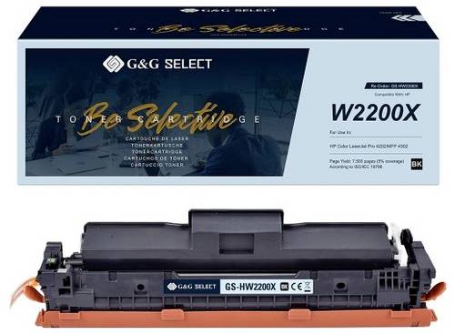 G&G Toner ersetzt HP W2200X Kompatibel Schwarz 7500 Seiten GS-HW2200X