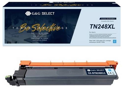 G&G Toner ersetzt Brother TN-248XLC Kompatibel Cyan 2300 Seiten GS-BTN248XLC