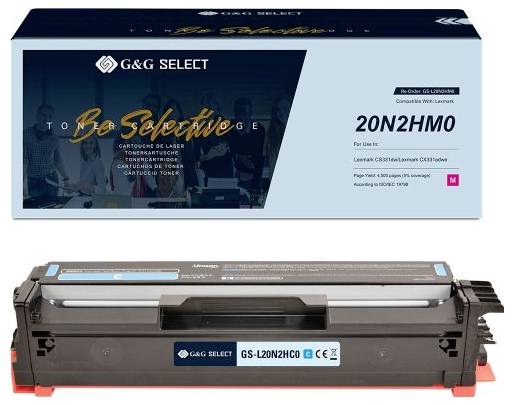 G&G Select Laser-Tonerkassette mit Paketbezeichnung „20N2HMO