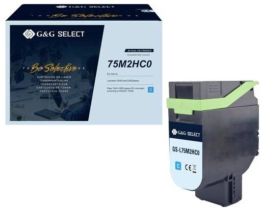 G&G SELECT Toner-Kartuschen-Verpackung und Kartusche, gekennzeichnet mit 