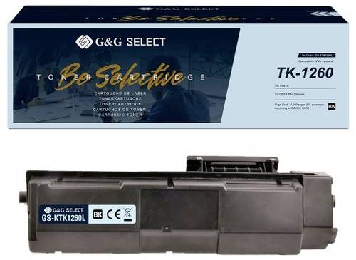 G&G Toner ersetzt Kyocera TK-1260 Kompatibel Schwarz 14000 Seiten GS-KTK1260L