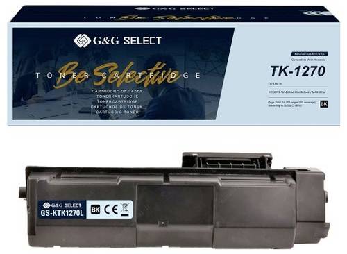 G&G Toner ersetzt Kyocera TK-1270 Kompatibel Schwarz 14000 Seiten GS-KTK1270L
