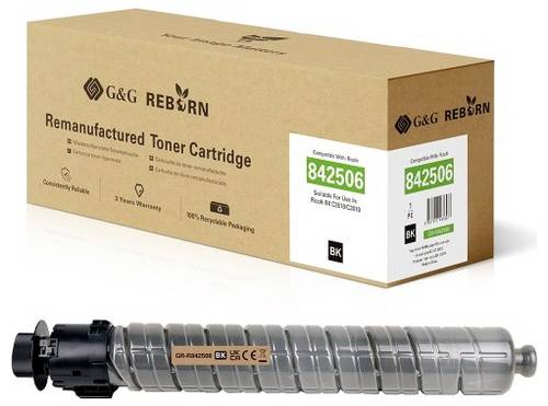 G&G Toner ersetzt Ricoh 842506 Kompatibel Schwarz 40000 Seiten GR-R842506