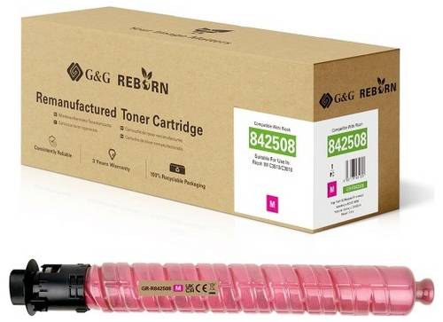 G&G Toner ersetzt Ricoh 842508 Kompatibel Magenta 28000 Seiten GR-R842508