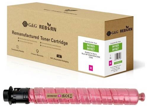 G&G Toner ersetzt Ricoh 841927 Kompatibel Magenta 9500 Seiten GR-R841927