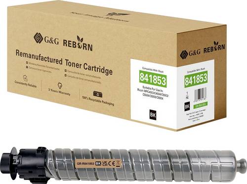G&G Toner ersetzt Ricoh 841853 Kompatibel Schwarz 33000 Seiten GR-R841853