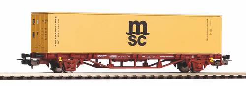 PIKO 27751 Containertragwagen DC 40'' Container MSC