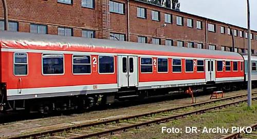 PIKO 28008 H0 Halberstädter Mitteleinstiegswagen By 2. Klasse DB AG V Mitteleinstiegswagen By 2. Kl