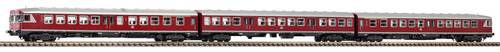 PIKO 40264 N Dieseltriebwagen BR VT 24 DB III, 3-tlg.