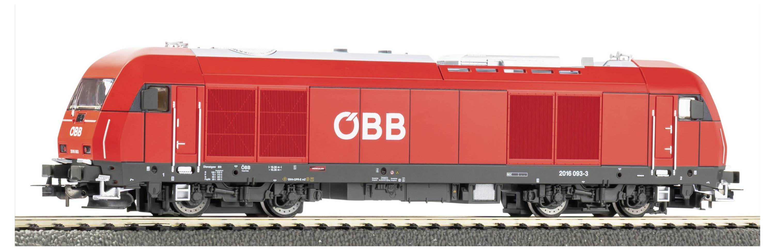 PIKO 57033 H0 Start-Set kids Güterzug Rh 2016 ÖBB mit zwei offenen Güterwagen Eaos