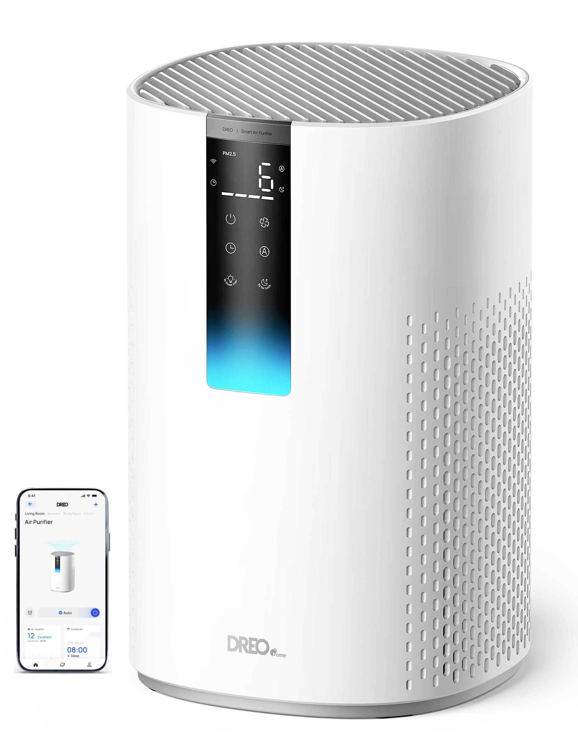 DREO DR-HAP005S Dreo - Air Purifier 605S, 5-in-1 - Smart Luftreiniger Weiß